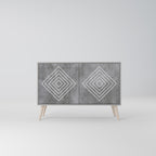 POLYGONAL ARTISTRY 2-Door Sideboard