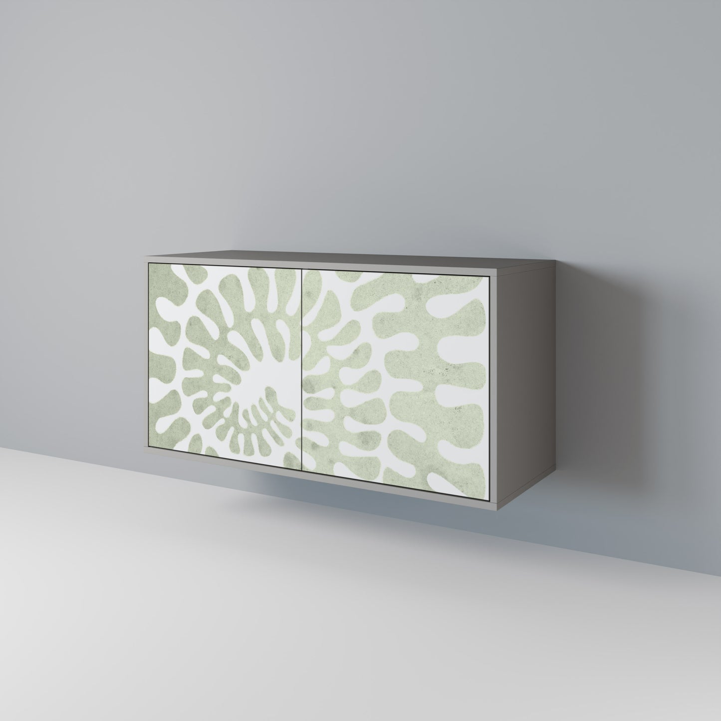 HELIX DANCE 2-Door Sideboard in Grey Finish