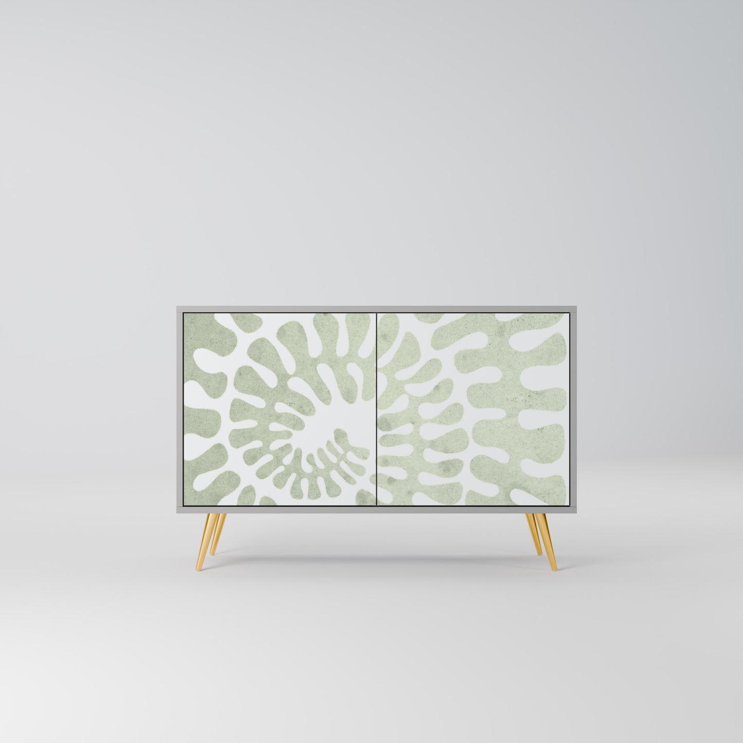 HELIX DANCE 2-Door Sideboard in Grey Finish