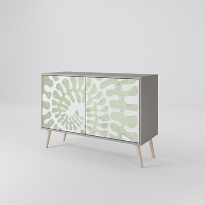 HELIX DANCE 2-Door Sideboard in Grey Finish
