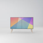 BRIGHT GEOMETRY 2-Door Sideboard