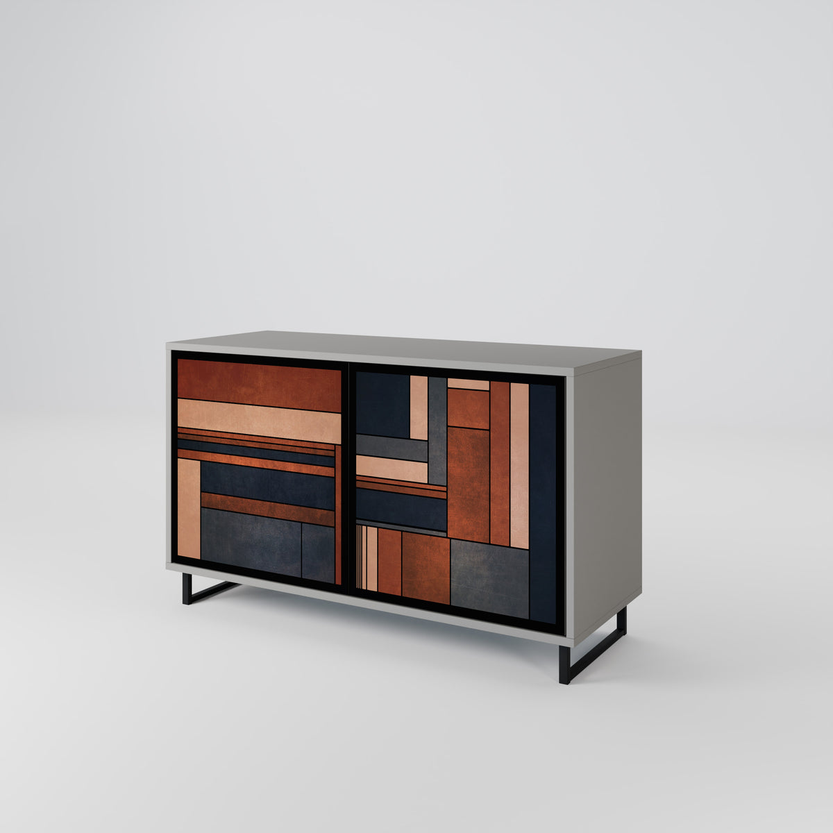 INTREPID FORMATION Skänk med två dörrar