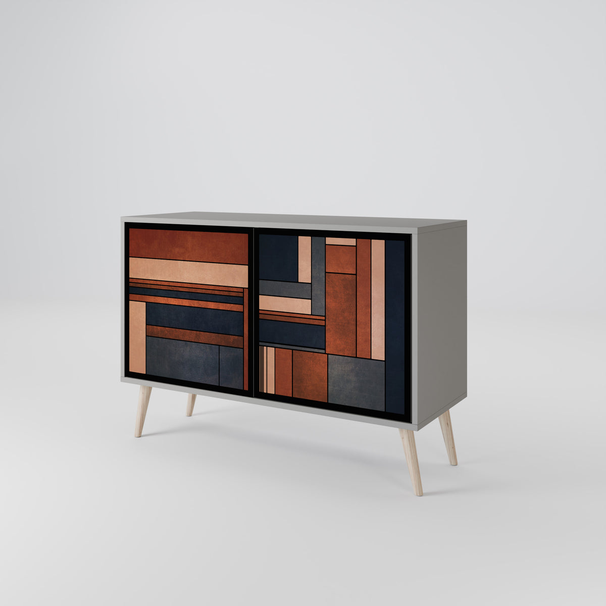 INTREPID FORMATION Skänk med två dörrar