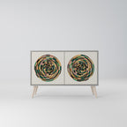GREEN CIRCLES 2-Door Sideboard