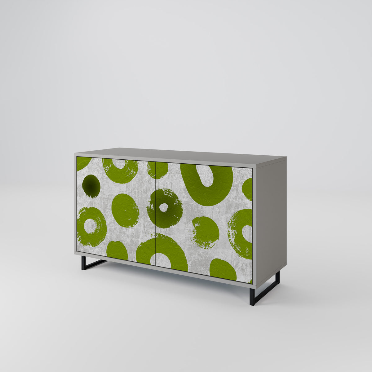 GREEN RHAPSODY Skänk med två dörrar