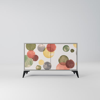 FLEETING HAPPINESS 2-Door Sideboard in Grey Finish
