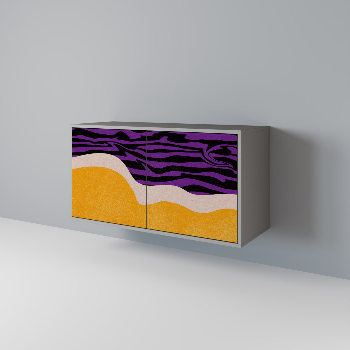 INDEPENDENT BORDER Skänk med två dörrar