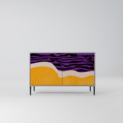 INDEPENDENT BORDER 2-Door Sideboard in Grey Finish