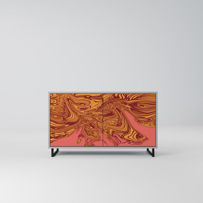FLOATING THOUGHTS 2-Door Sideboard in Grey Finish
