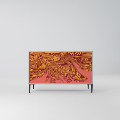 FLOATING THOUGHTS 2-Door Sideboard in Grey Finish