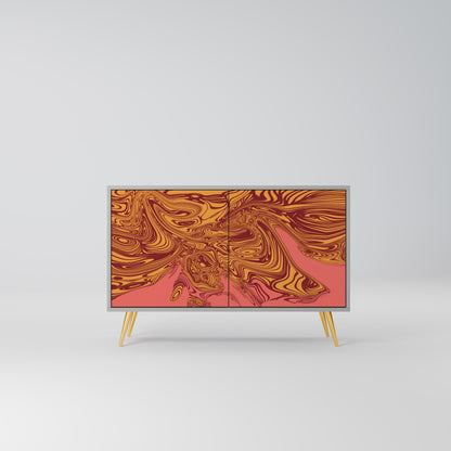 FLOATING THOUGHTS 2-Door Sideboard in Grey Finish