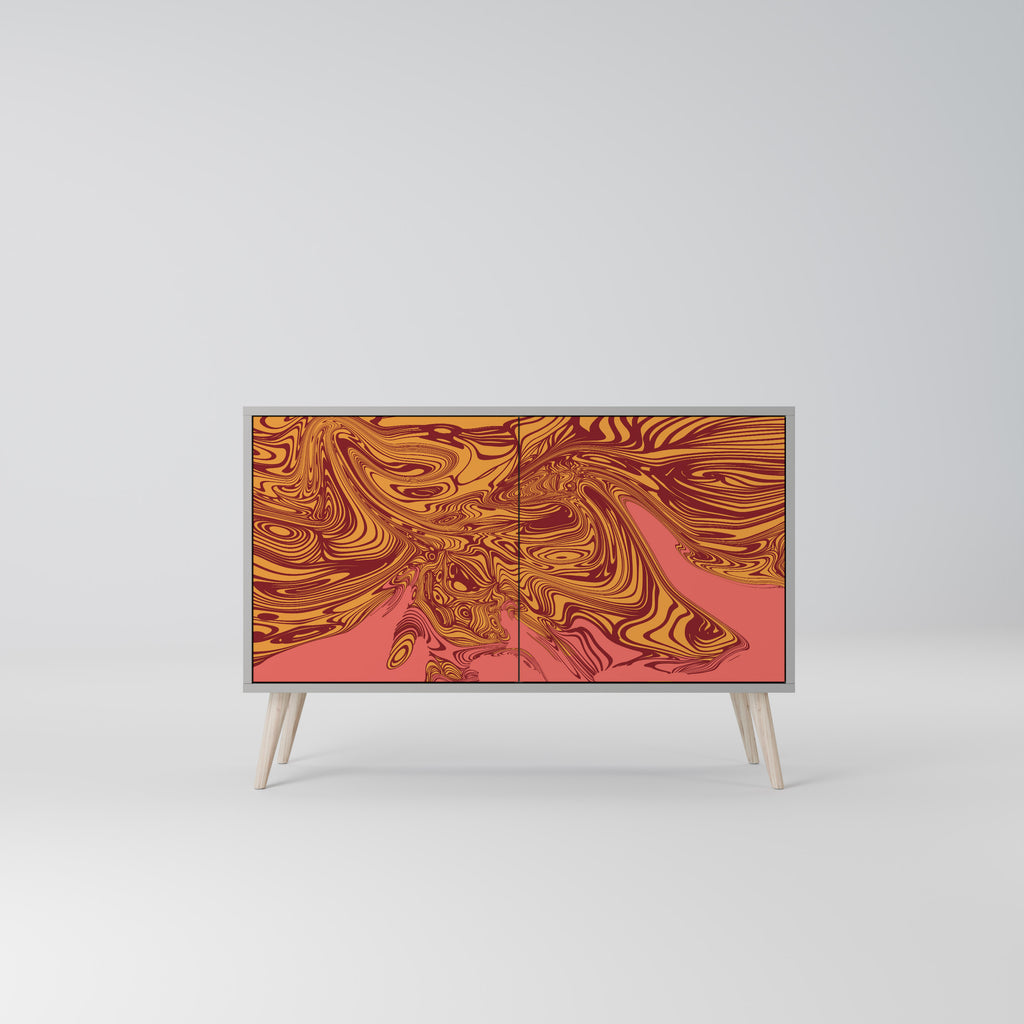 FLOATING THOUGHTS 2-Door Sideboard in Grey Finish