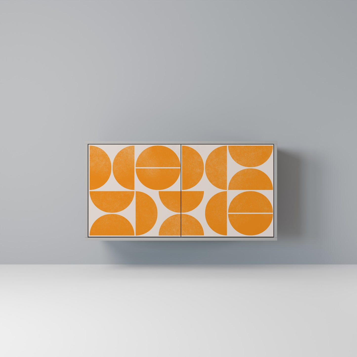 RECURRING DREAMS 2-Door Sideboard in Grey Finish