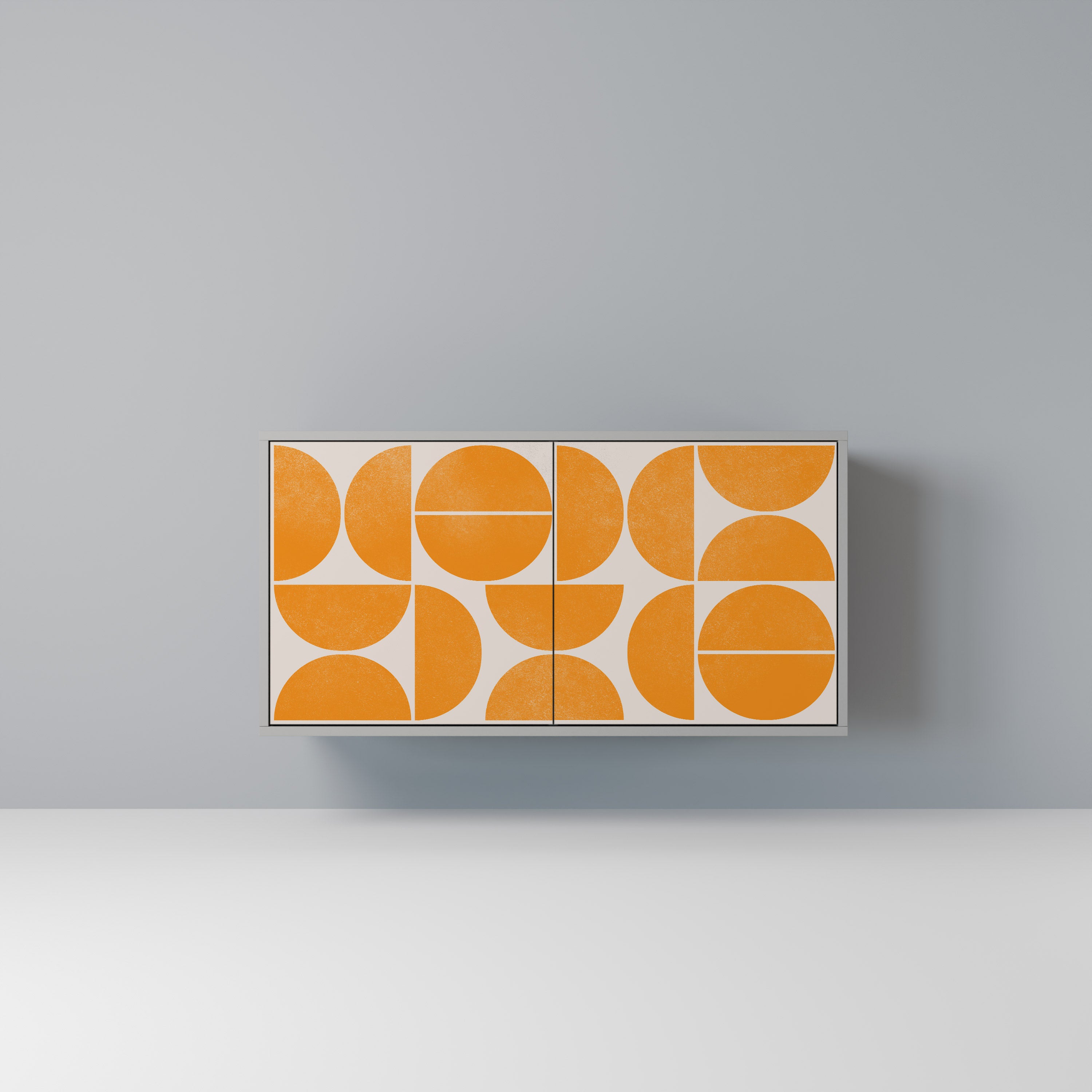 RECURRING DREAMS 2-Door Sideboard in Grey Finish