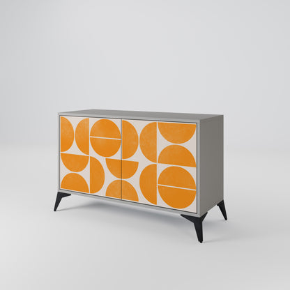 RECURRING DREAMS 2-Door Sideboard in Grey Finish