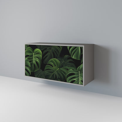 INFINITE MONSTERA 2-dörrars skänk i grå finish
