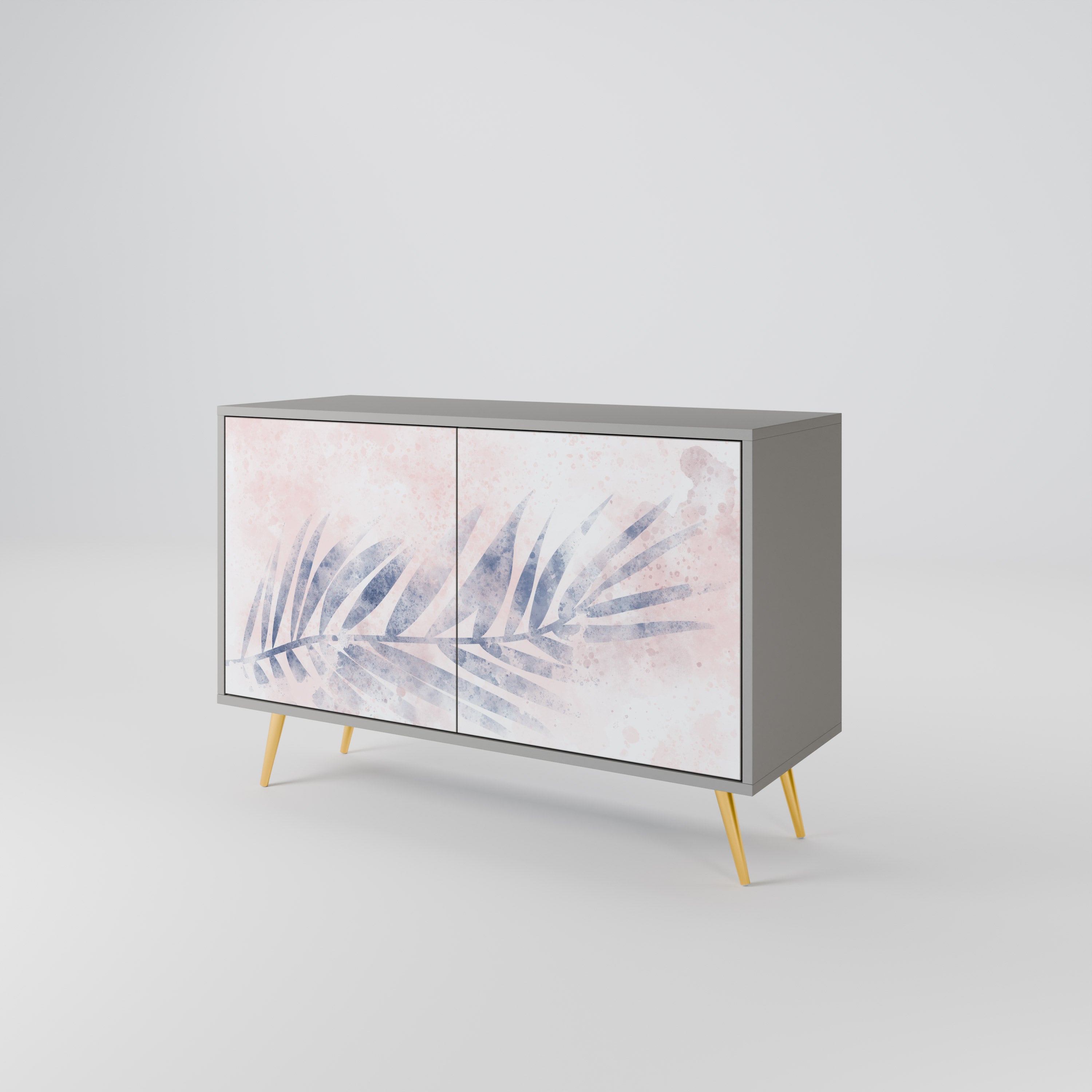 TIMELESS FLOAT 2-Door Sideboard in Grey Finish