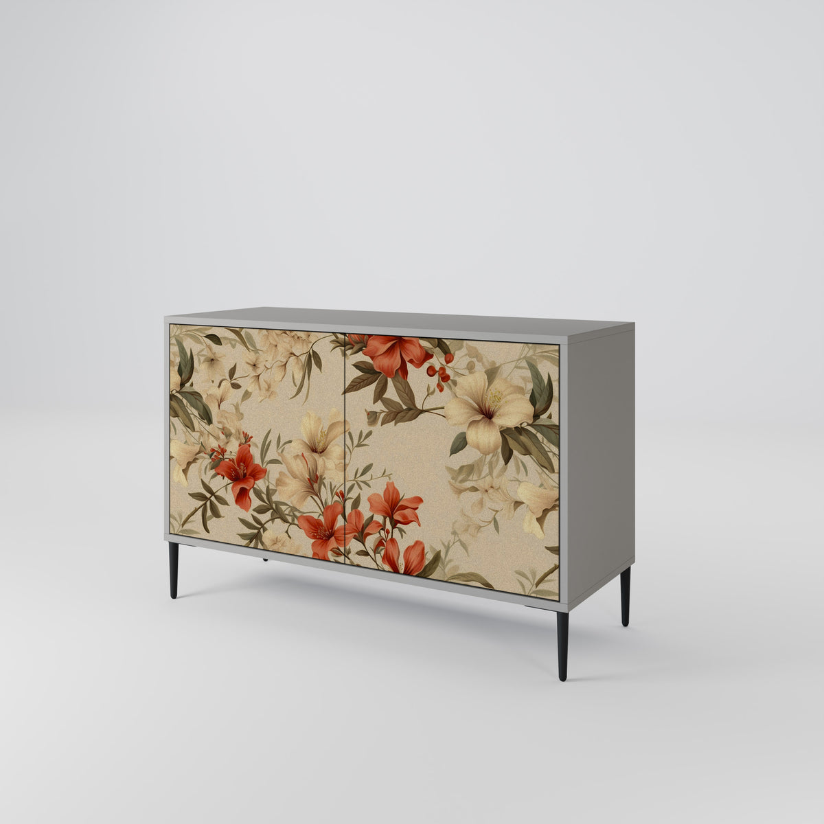 BLOOMING HARMONY Skänk med två dörrar