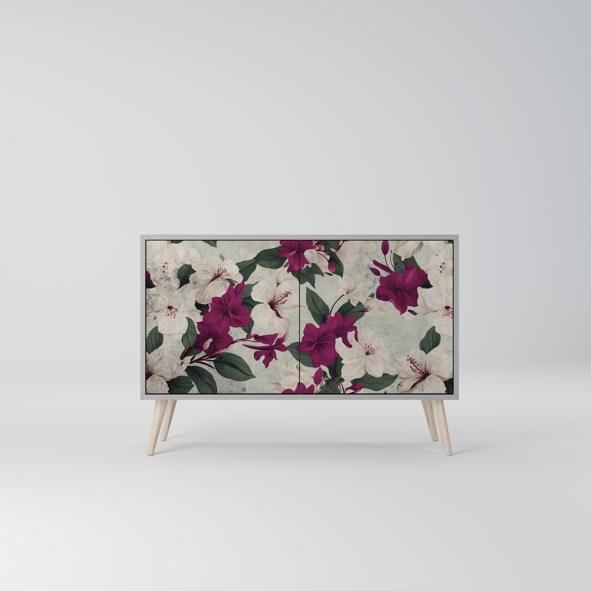 FLOWERET DREAM Skänk med två dörrar