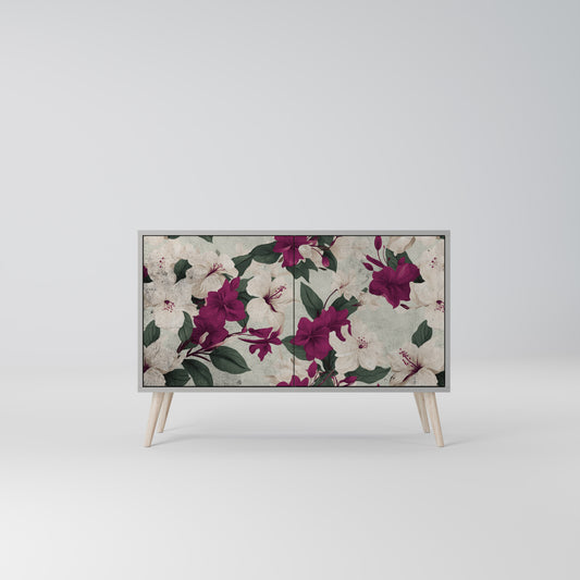 FLOWERET DREAM 2-Door Sideboard in Grey Finish