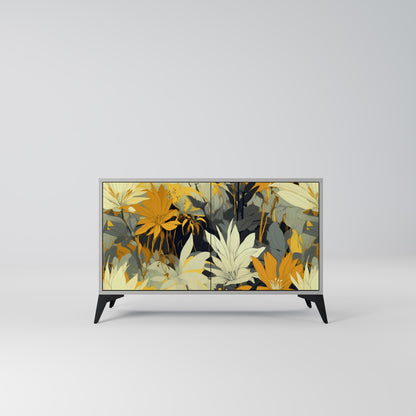 SUNKISSED LILY 2-Dörrars skänk i grå finish