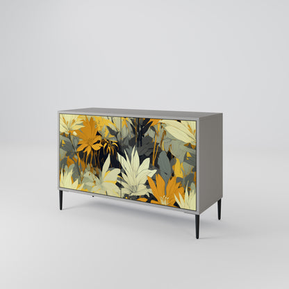 SUNKISSED LILY 2-Dörrars skänk i grå finish