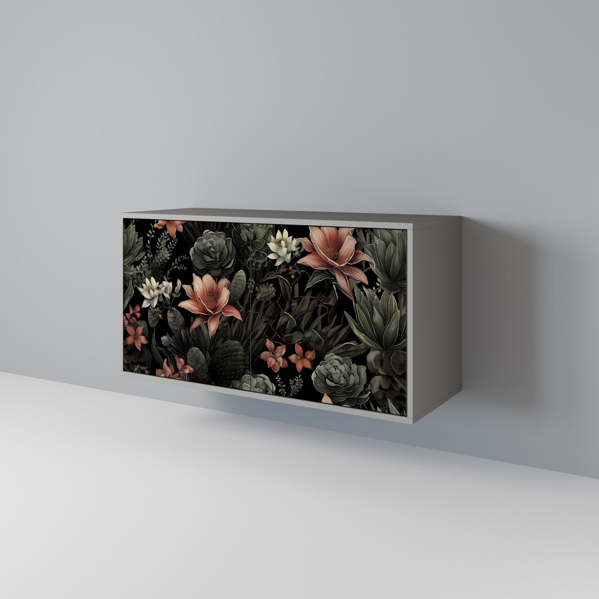 SECRET VERDURE Skänk med två dörrar