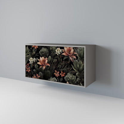 SECRET VERDURE 2-Door Sideboard in Grey Finish