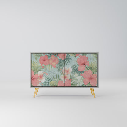 HAWAIIAN SPIRIT 2-Door Sideboard in Grey Finish