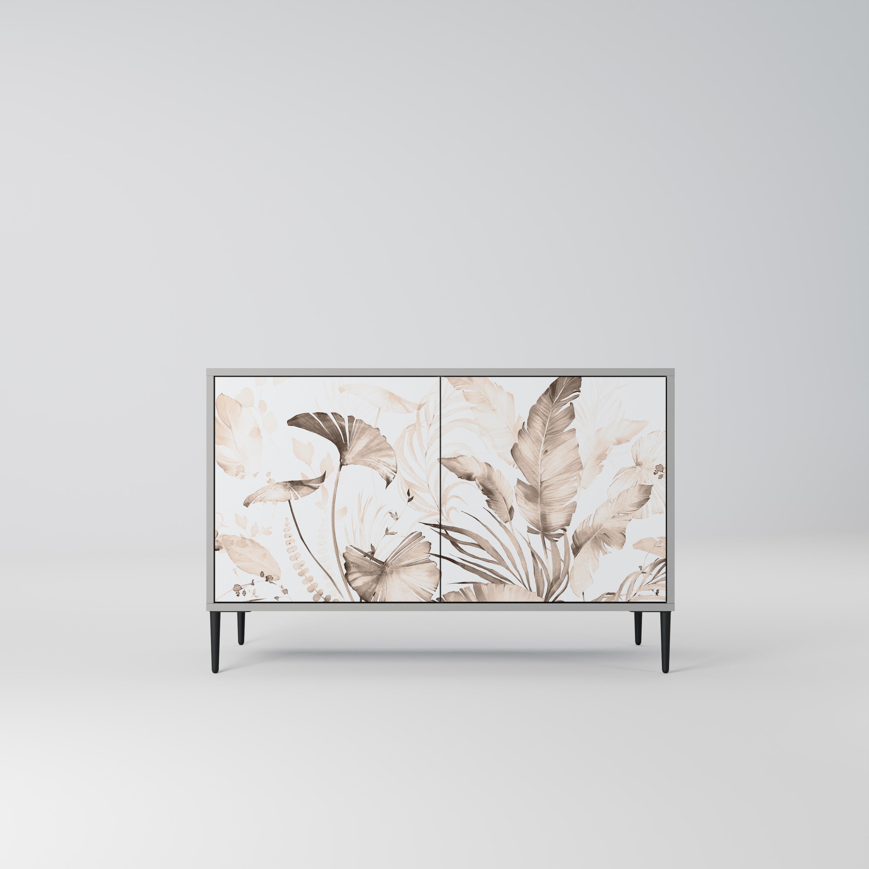 WILD TENDERNESS 2-Door Sideboard in Grey Finish