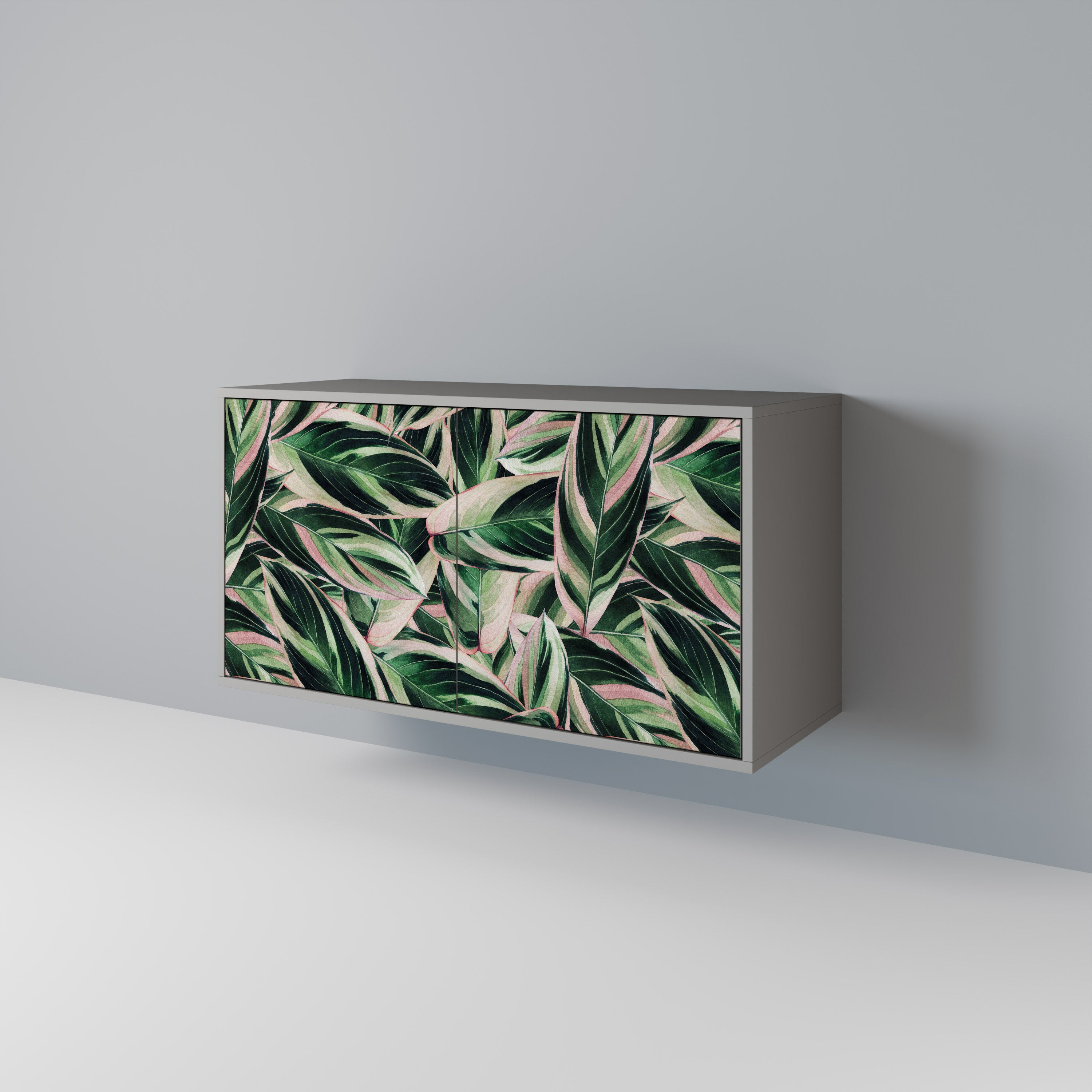 EERIE STROMANTHE 2-Door Sideboard in Grey Finish