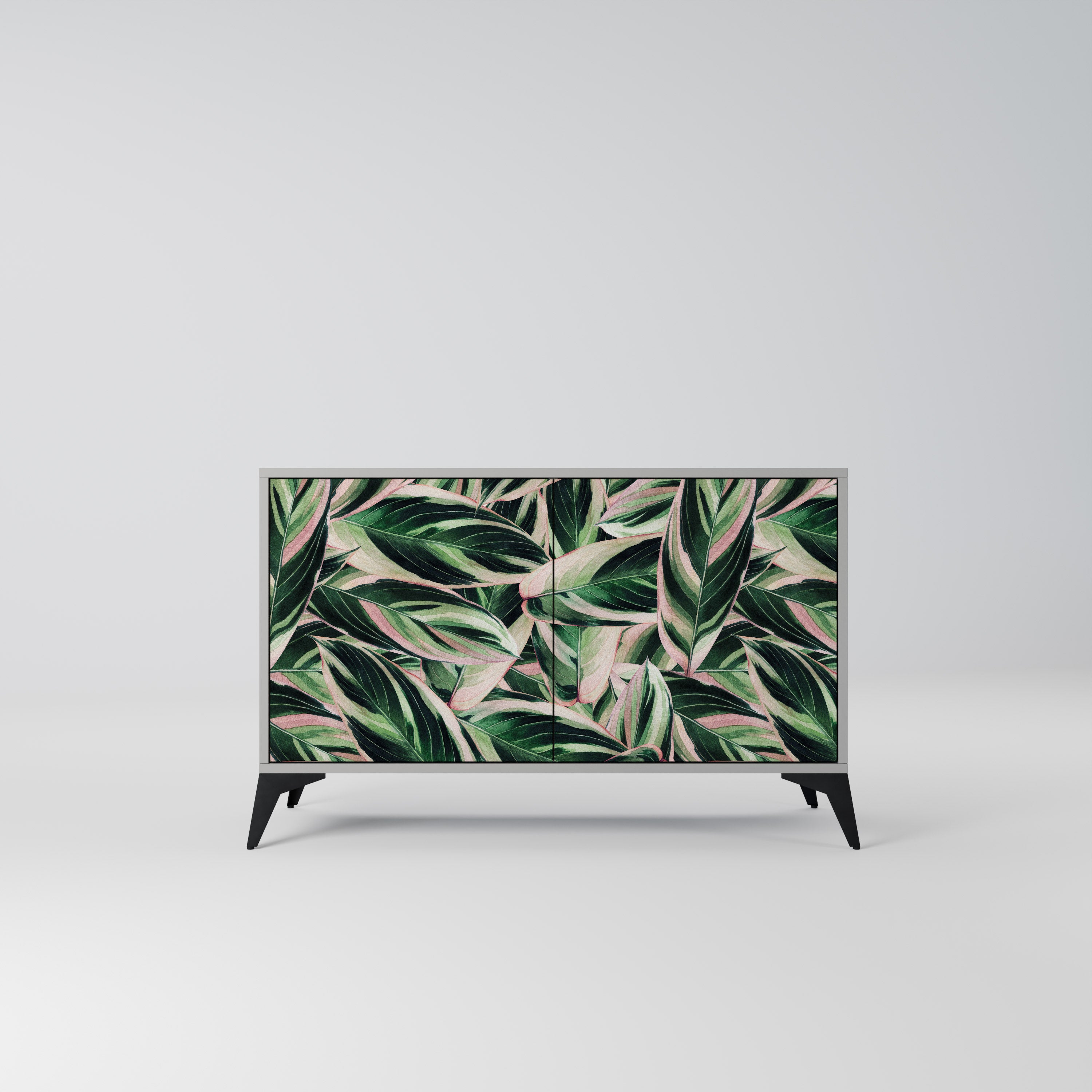 EERIE STROMANTHE 2-Door Sideboard in Grey Finish