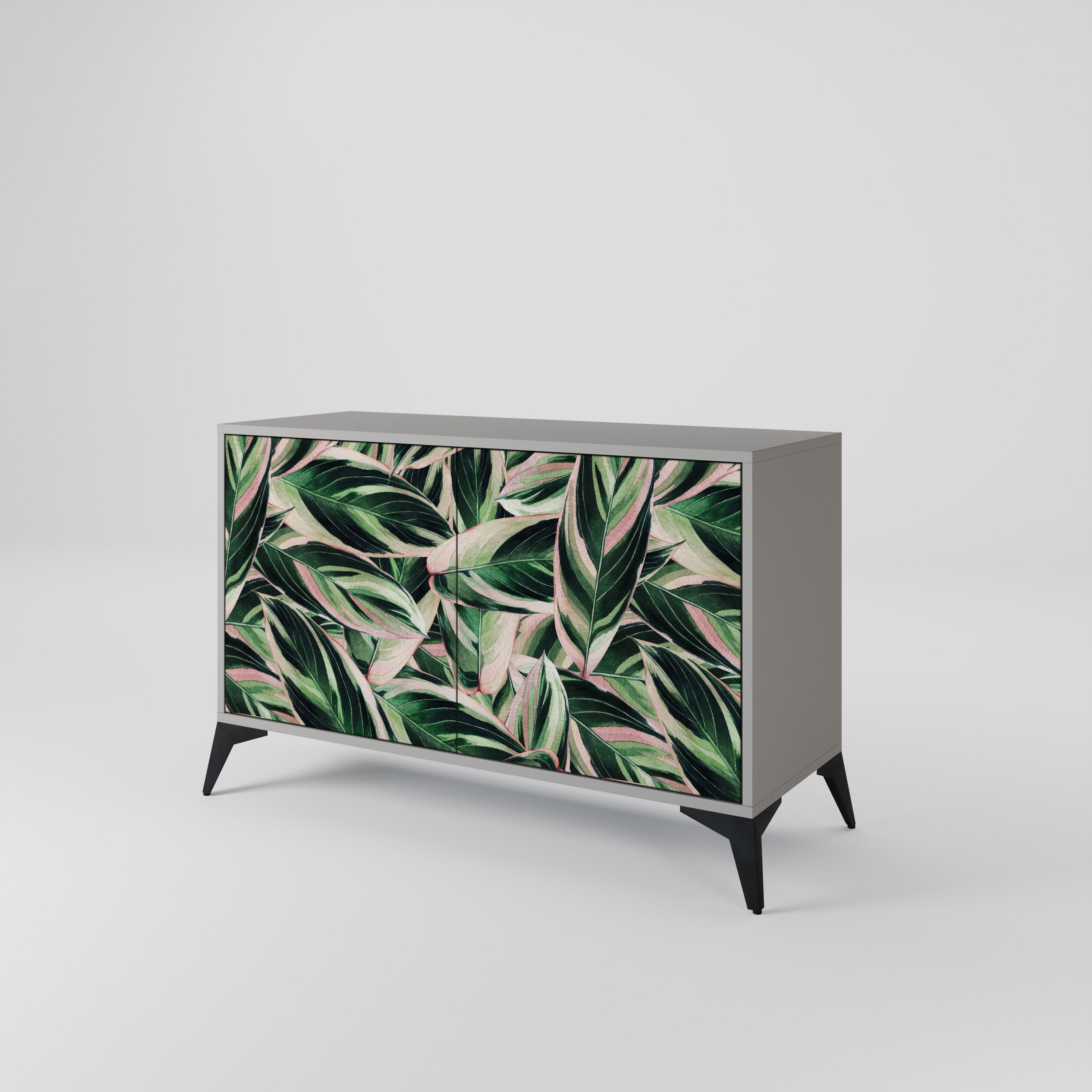 EERIE STROMANTHE 2-Door Sideboard in Grey Finish
