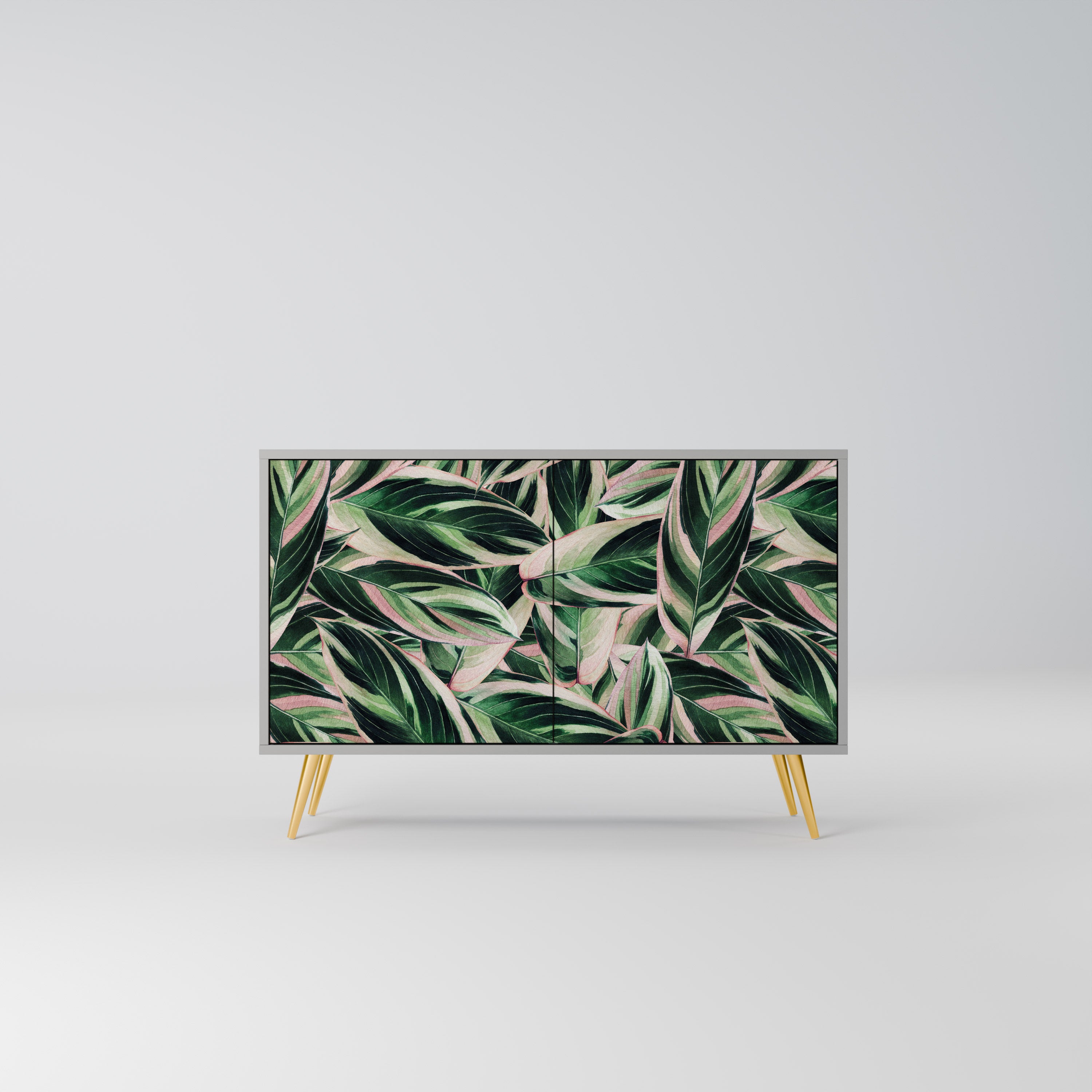 EERIE STROMANTHE 2-Door Sideboard in Grey Finish
