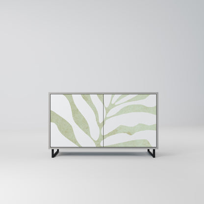 BOTANICAL SPARK 2-Door Sideboard in Grey Finish