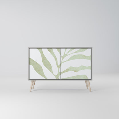 BOTANICAL SPARK 2-Door Sideboard in Grey Finish