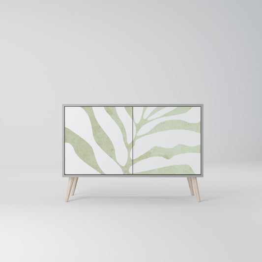 BOTANICAL SPARK 2-dörrars skänk i grå finish