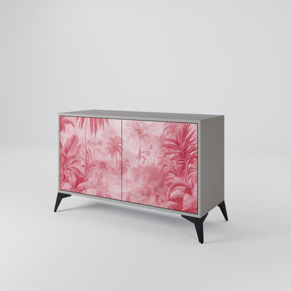 SWEET TROPICS 2-Door Sideboard in Grey Finish