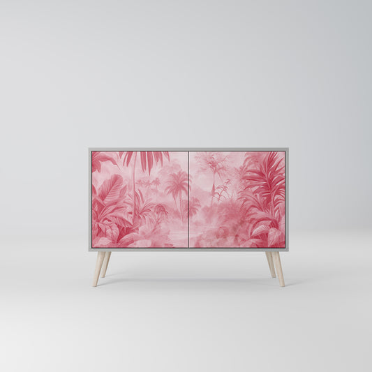 SWEET TROPICS 2-Door Sideboard in Grey Finish