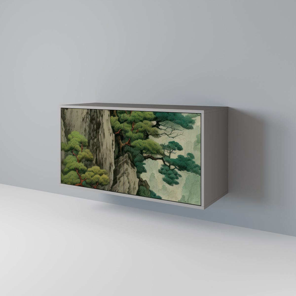VERDURE ABYSS Skänk med två dörrar