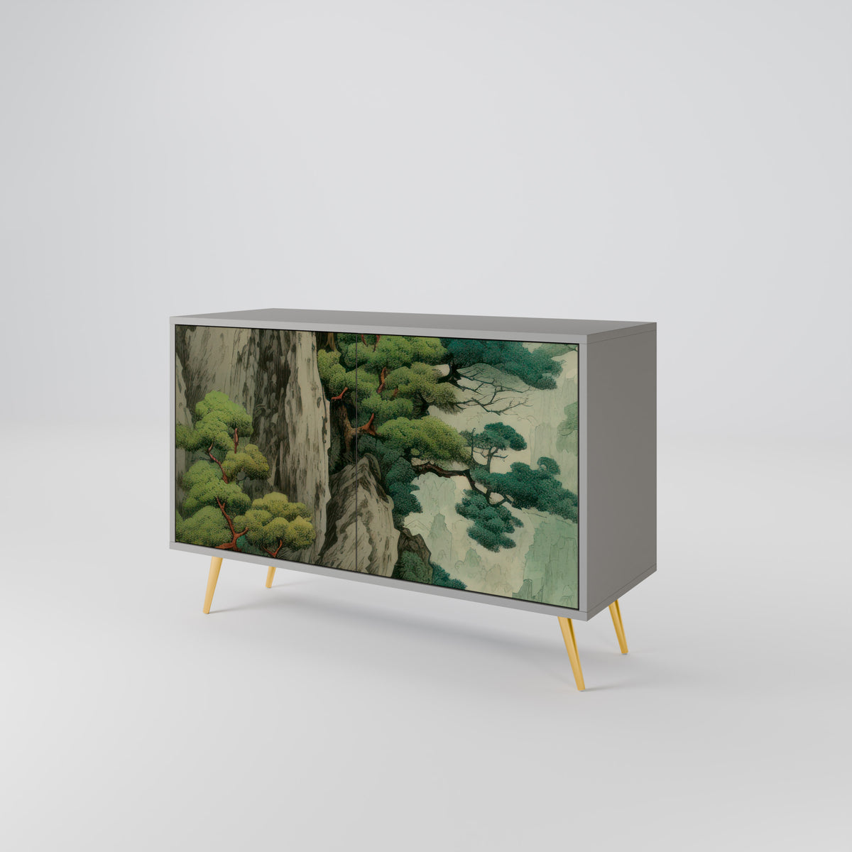 VERDURE ABYSS Skänk med två dörrar