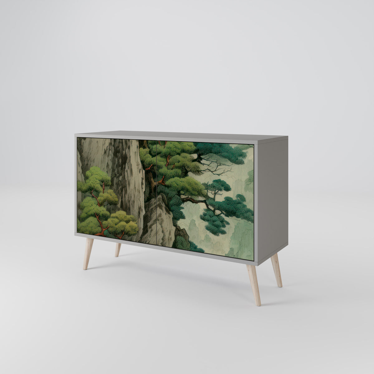 VERDURE ABYSS Skänk med två dörrar