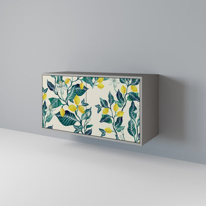 LEMON TREE 2-Door Sideboard in Grey Finish