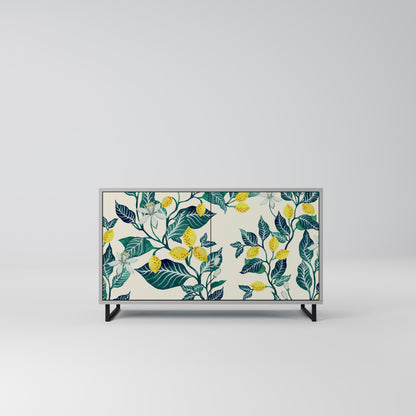 LEMON TREE 2-Door Sideboard in Grey Finish