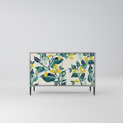 LEMON TREE 2-Door Sideboard in Grey Finish