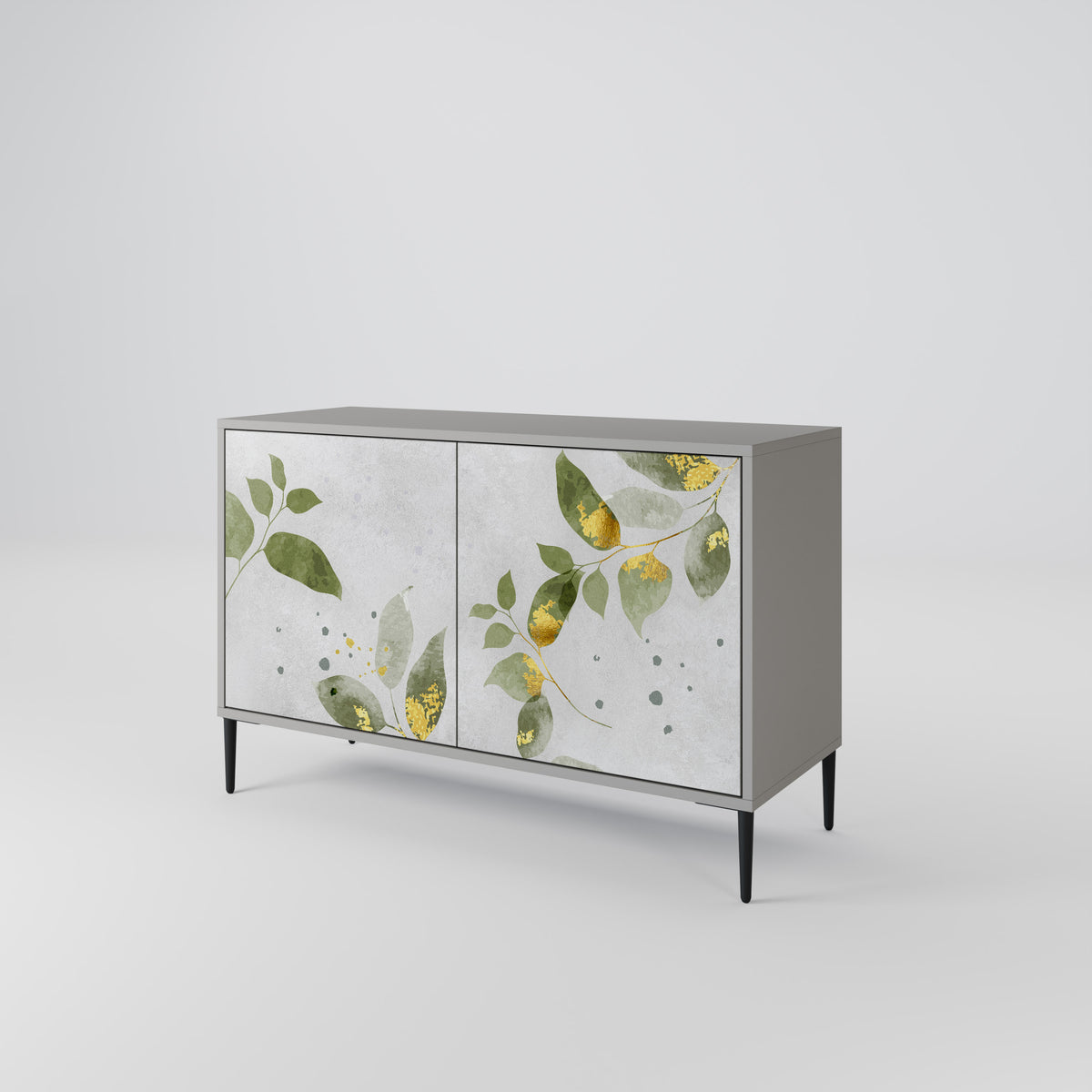ELEGANT BOTANICS Skänk med två dörrar
