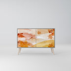 TRACES OF AUTUMN Skänk med två dörrar