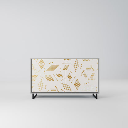 SPOTTED DAZE 2-Door Sideboard in Grey Finish