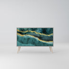 GOLDRUSH ODYSSEY Skänk med två dörrar