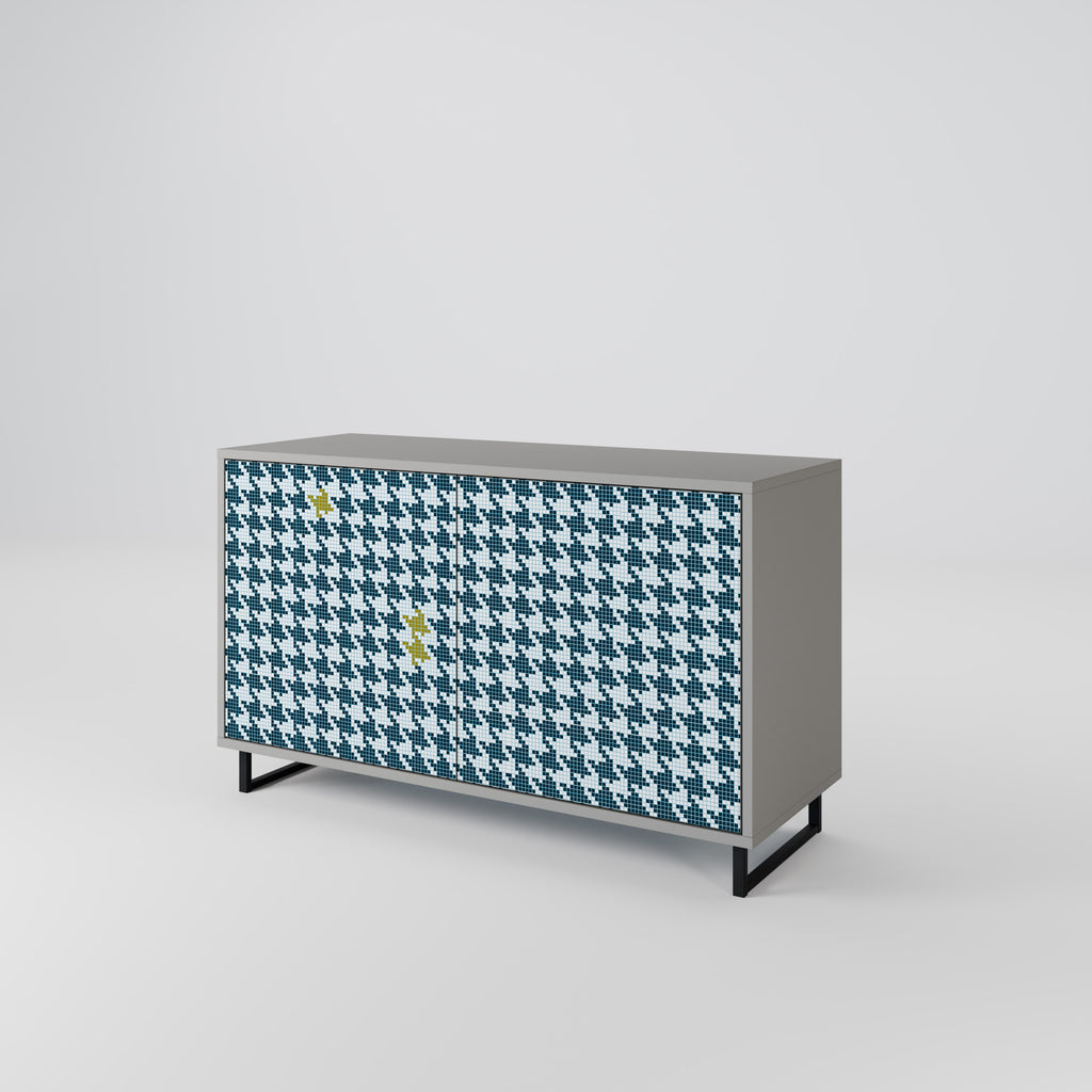 OUT OF CONTEXT 2-Door Sideboard in Grey Finish